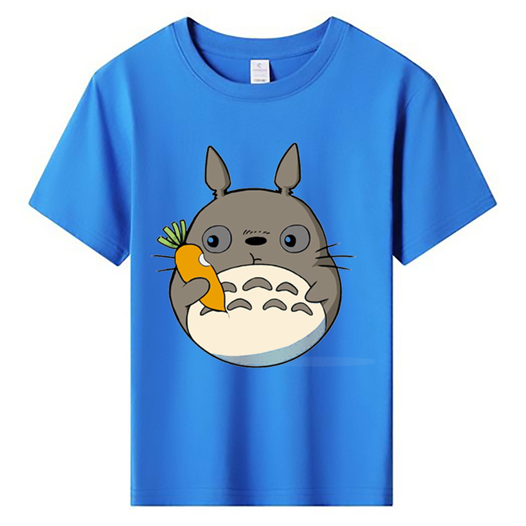 （画像用） となりのトトロ 草壁メイ 草壁サツキ My Neighbor Totoro Satsuki Kusakabe Mei Kusakabe 綿100％キッズTシャツ（フロントプリント）